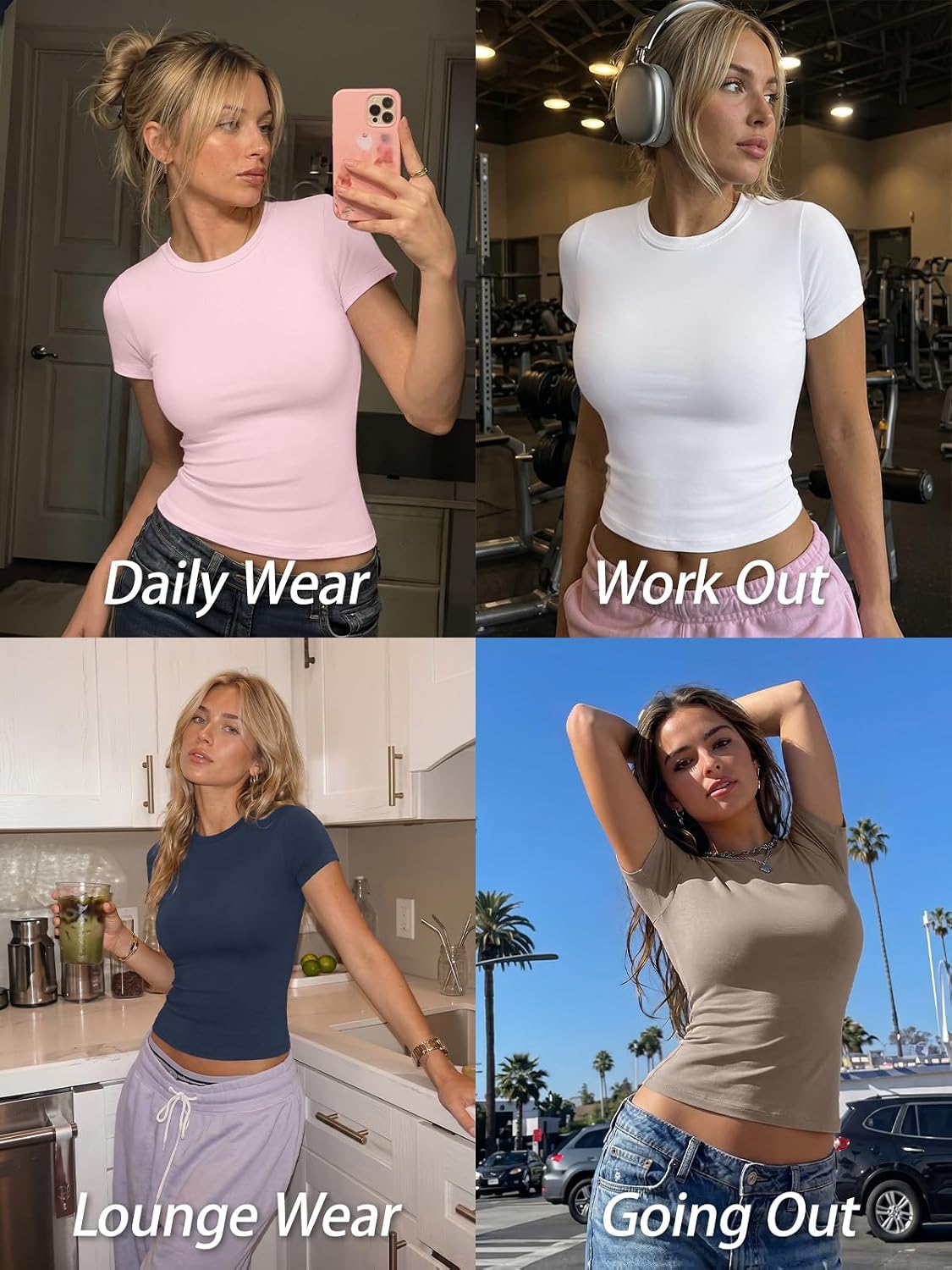 Trendy Queen workout gym top featured on mannequin