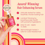 Grande Cosmetics scalp treatment bottle showing volume and size