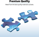 Ravensburger puzzle anti-glare linen finish texture