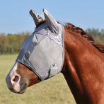 Cashel equine fly mask showcasing long nose protection