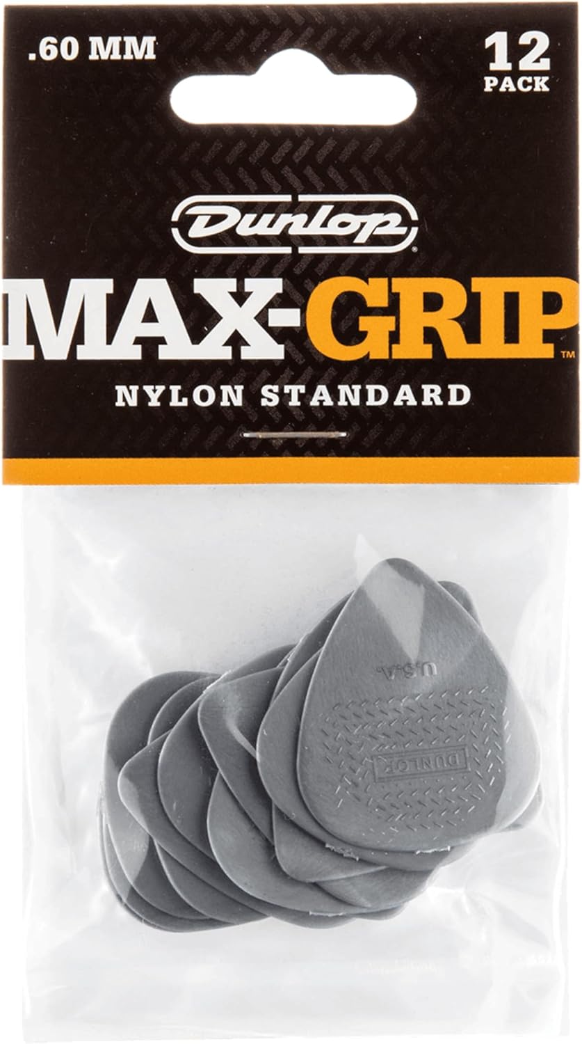 Jim Dunlop Max-Grip(R) Nylon Standard Pick 1.0MM - 12 Pack - Image 8