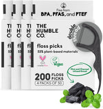 The Humble Co. Dental Floss Picks, Molar Angled Reach, Mint (200 Count) | Tooth Picks Flossers, Gum Health, Dental Oral Care & Hygiene, Gum Health, Interdental Flossers for Adults, Toothpick Floss - Image 9