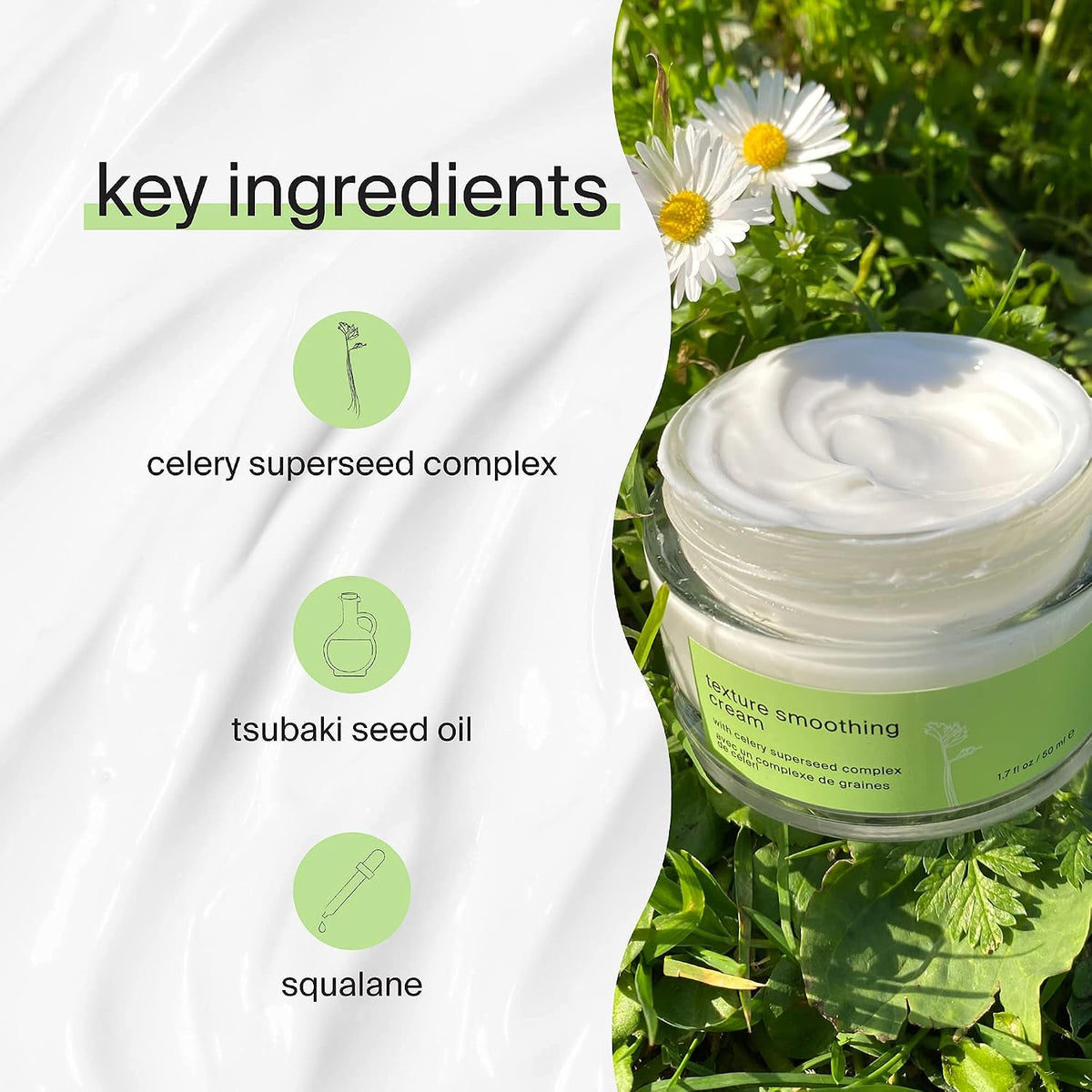 Cocokind prebiotic oil to milk cleanser tube on a clean background for daily facial cleansing