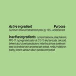 Ban sweet simplicity deodorant top cap removed view