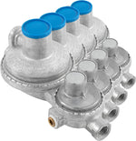 Camco Horizontal Two Stage Propane Regulator - Compatible with 20 lb or 30 lb Propane Tanks with ACME Threads - 1/4-inch Female NPT inlet and 3/8-inch Female NPT outlet (59323) - Image 11