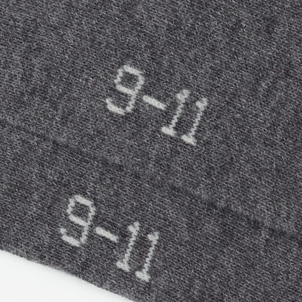 COTTON DAY Women's Soft Combed Cotton Socks Seamless Toe Black White Navy - Image 9