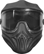 Empire Paintball Helix Thermal Lens Goggle Black front view protective mask