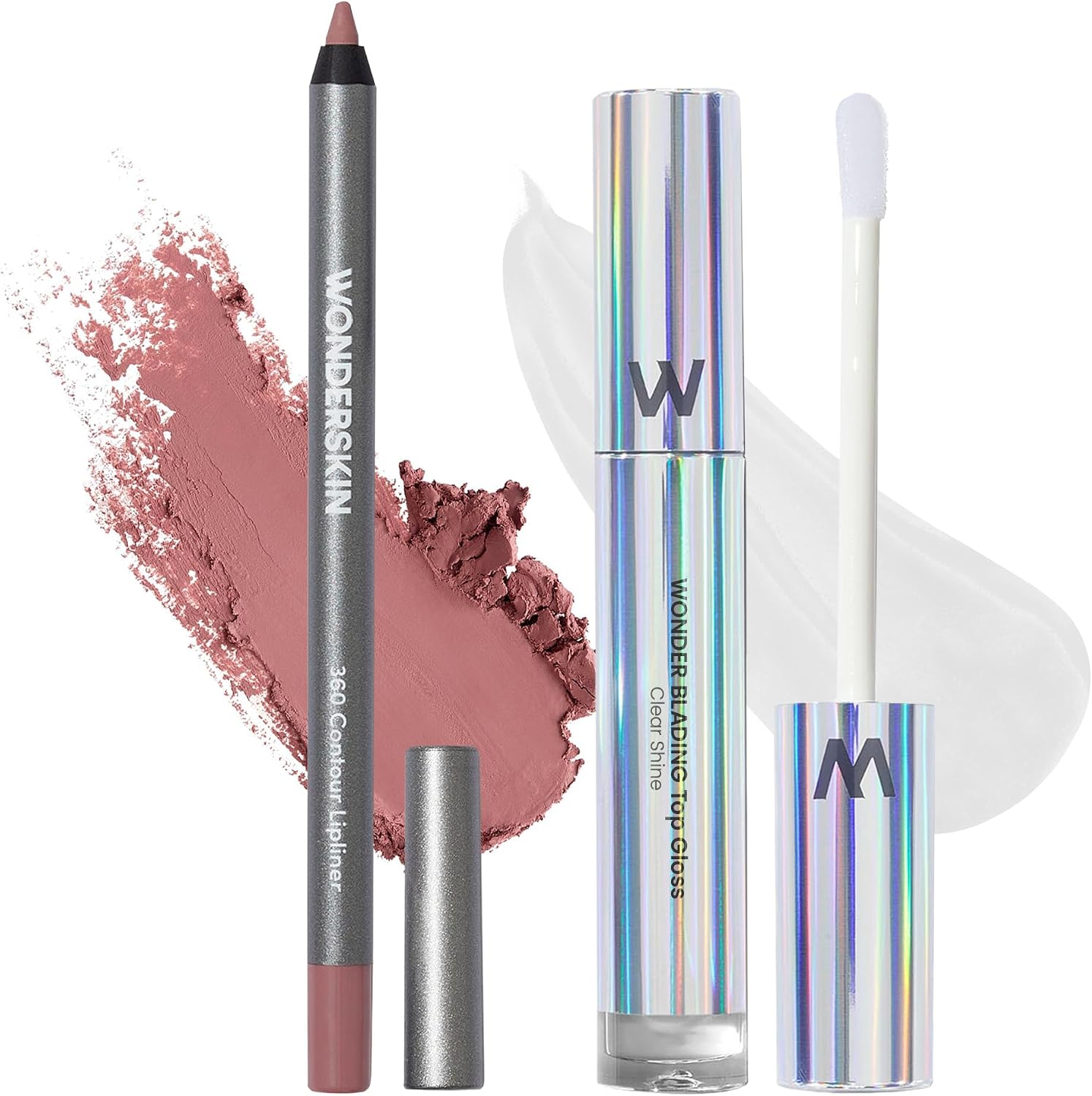 Wonderskin 360 Contour Lip Liner Pencil in Blush shade front view