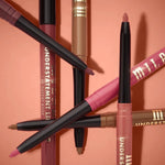 Milani Magenta Mood retractable makeup pencil close up view.