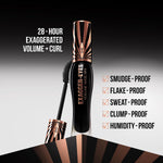 Charlotte Tilbury Exagger Eyes Mascara premium Art Deco glass bottle packaging