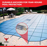 The Door Bull pool cover anchor installation parts