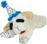 Multipet Lamb Chop 10.5 inch plush dog toy for cuddling and light play