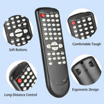 Ctrlbetter NB691UD remote control keypad and button layout
