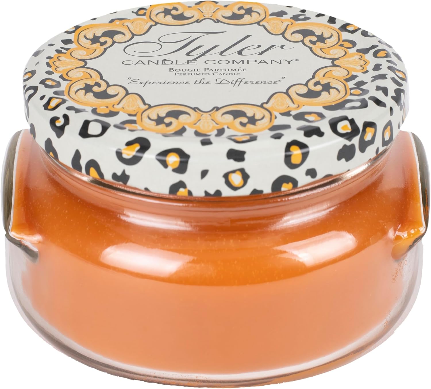 Tyler Candle Company Pumpkin Spice 11 Ounce Candle front view jar