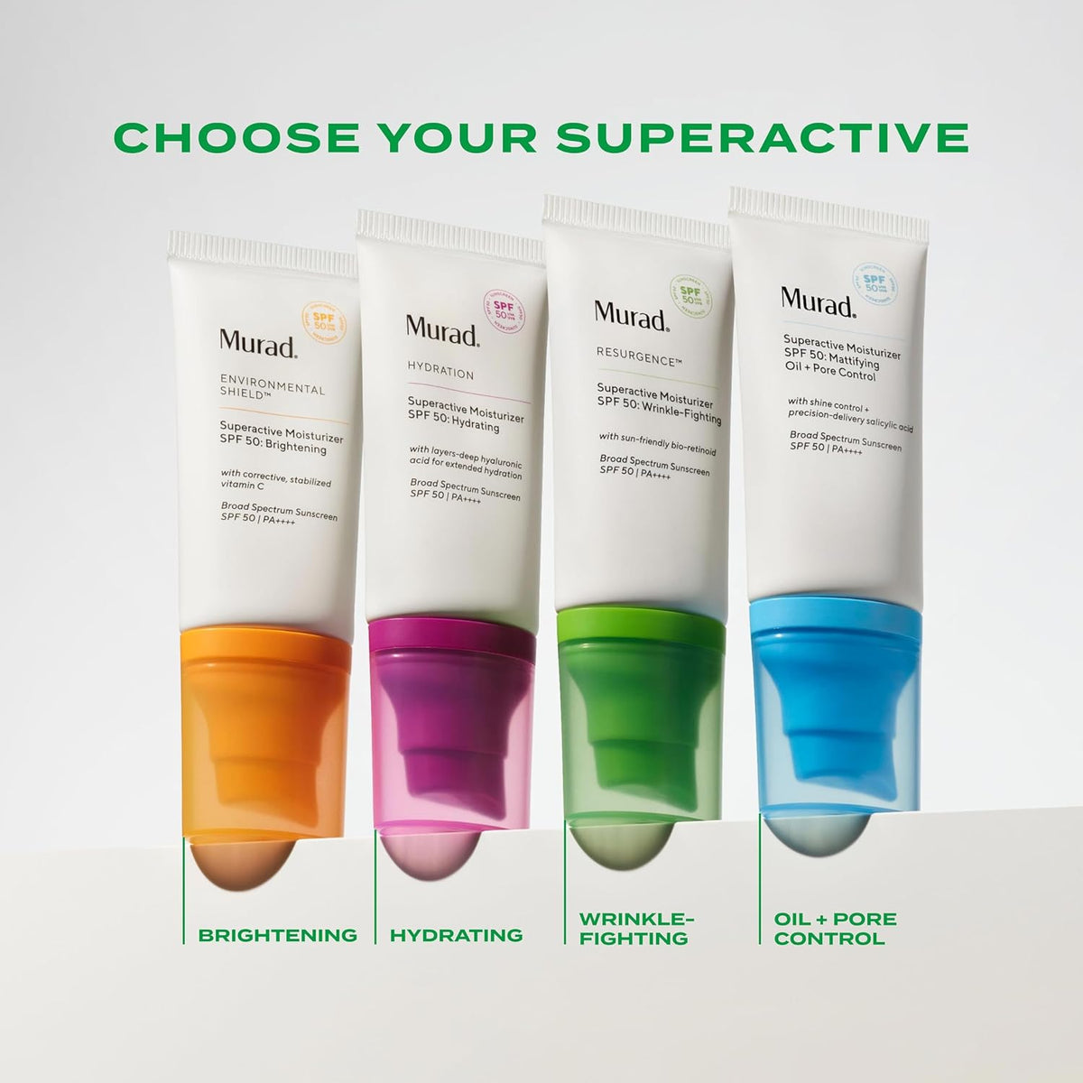 Murad Superactive Wrinkle-Fighting Moisturizer SPF 50 - Bio-Retinoid Ultra Sheer Facial Sunscreen Gently Targets Fine Lines and Wrinkles With Aging Protection From UVB/UVA - 1.7Fl Oz - Image 9