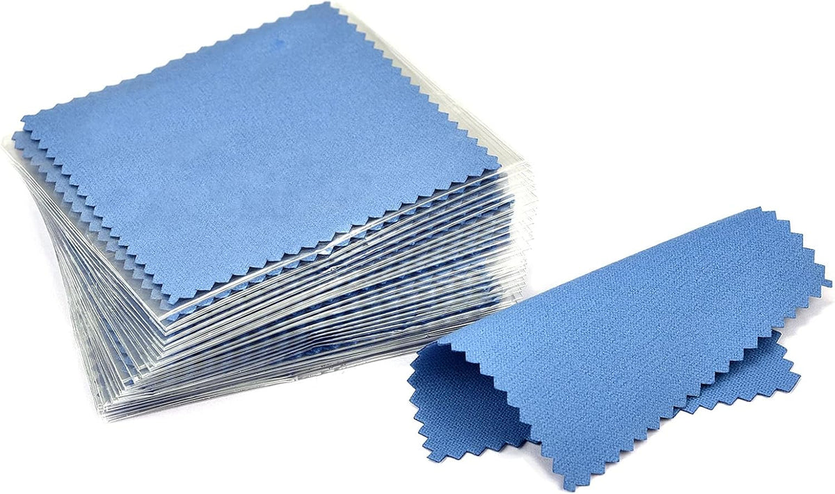 SEVENWELL reusable jewelry care cloth close up detail