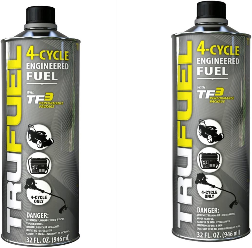 TruFuel 4-Cycle Ethanol-Free Fuel Pack front view authentic engineered fuel for outdoor power equipment