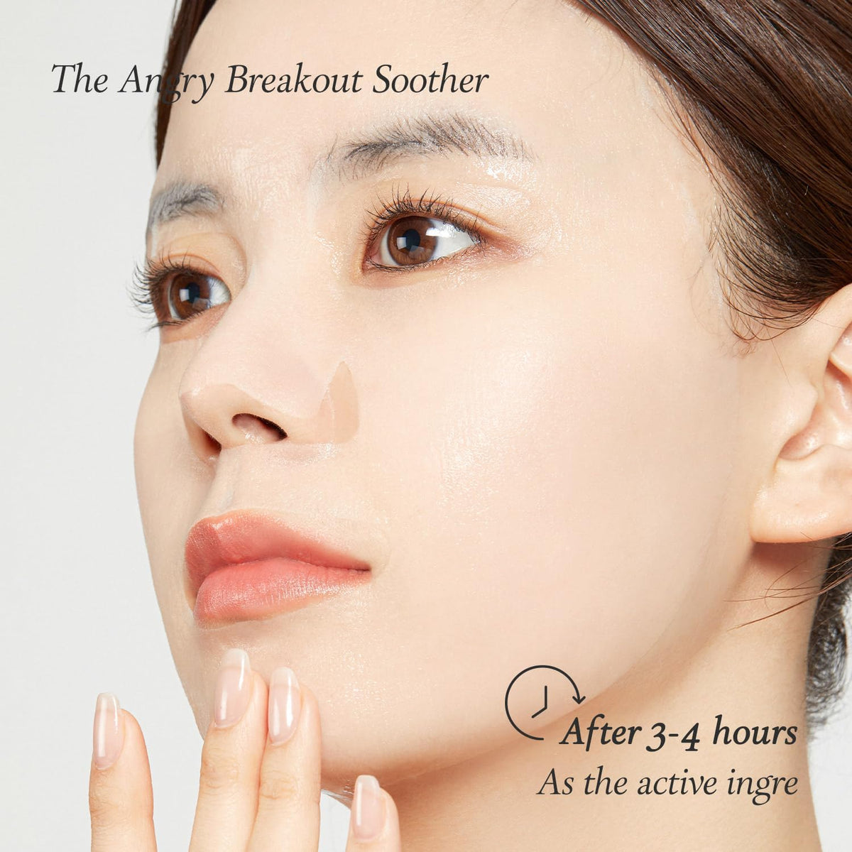 Vegan anti inflammatory face mask sheet drenched in clear essence