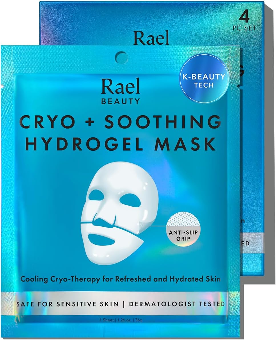 Rael Face Mask - Deep Hydration & Moisturizing Sheet Masks, Daily Skincare, Advanced PM Routine for Glowing Skin, Korean Skin Care (Collagen Salmon PDRN, 4 Count) - Image 11