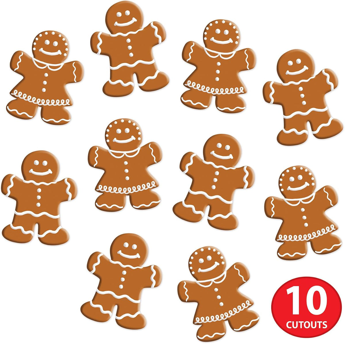 Beistle double-sided winter wonderland craft cutouts