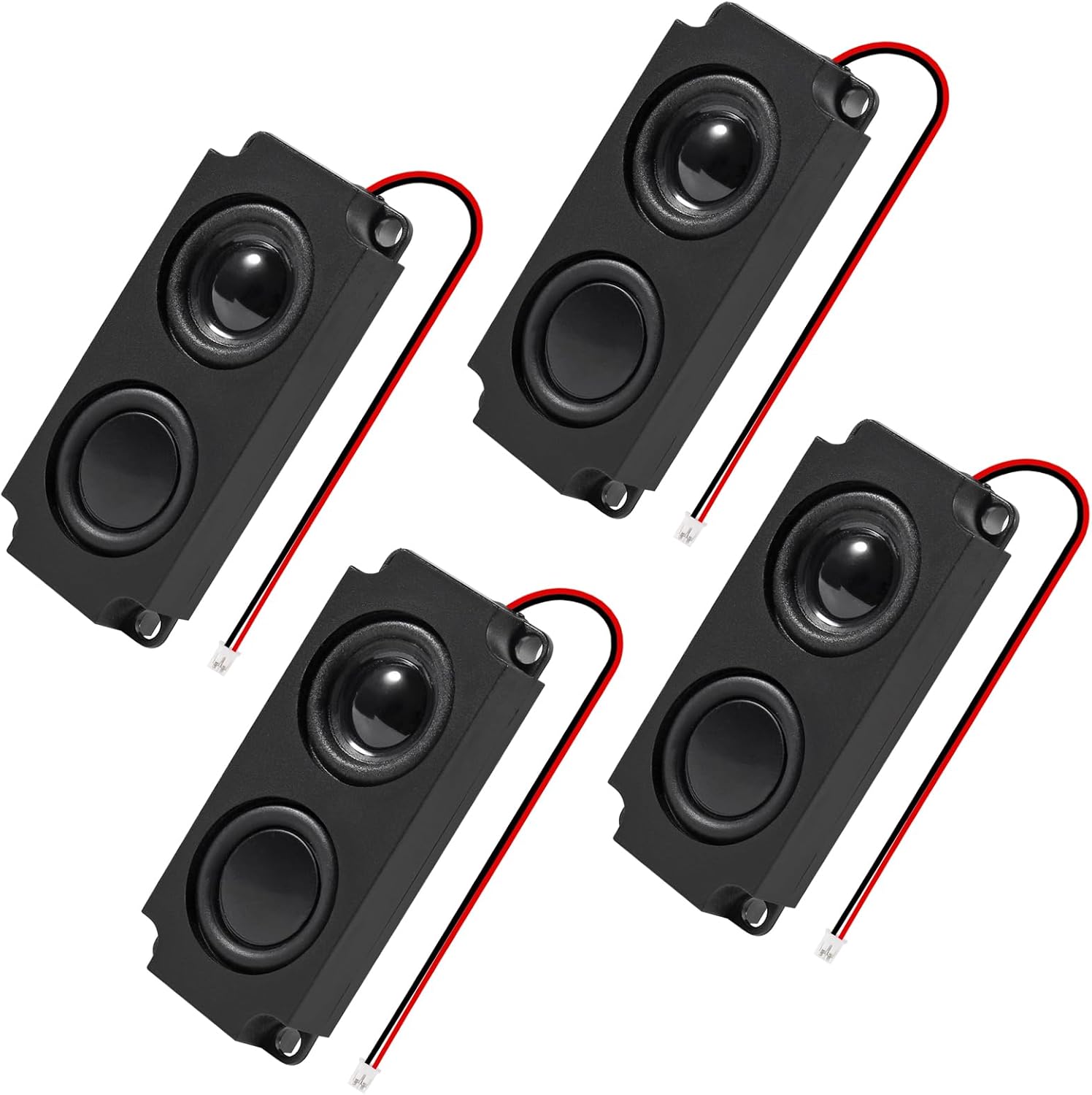 Shutao 4-piece 5W 8 Ohm mini speaker set front view