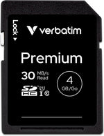 Verbatim 16GB camera memory card retail packaging for digital photography store