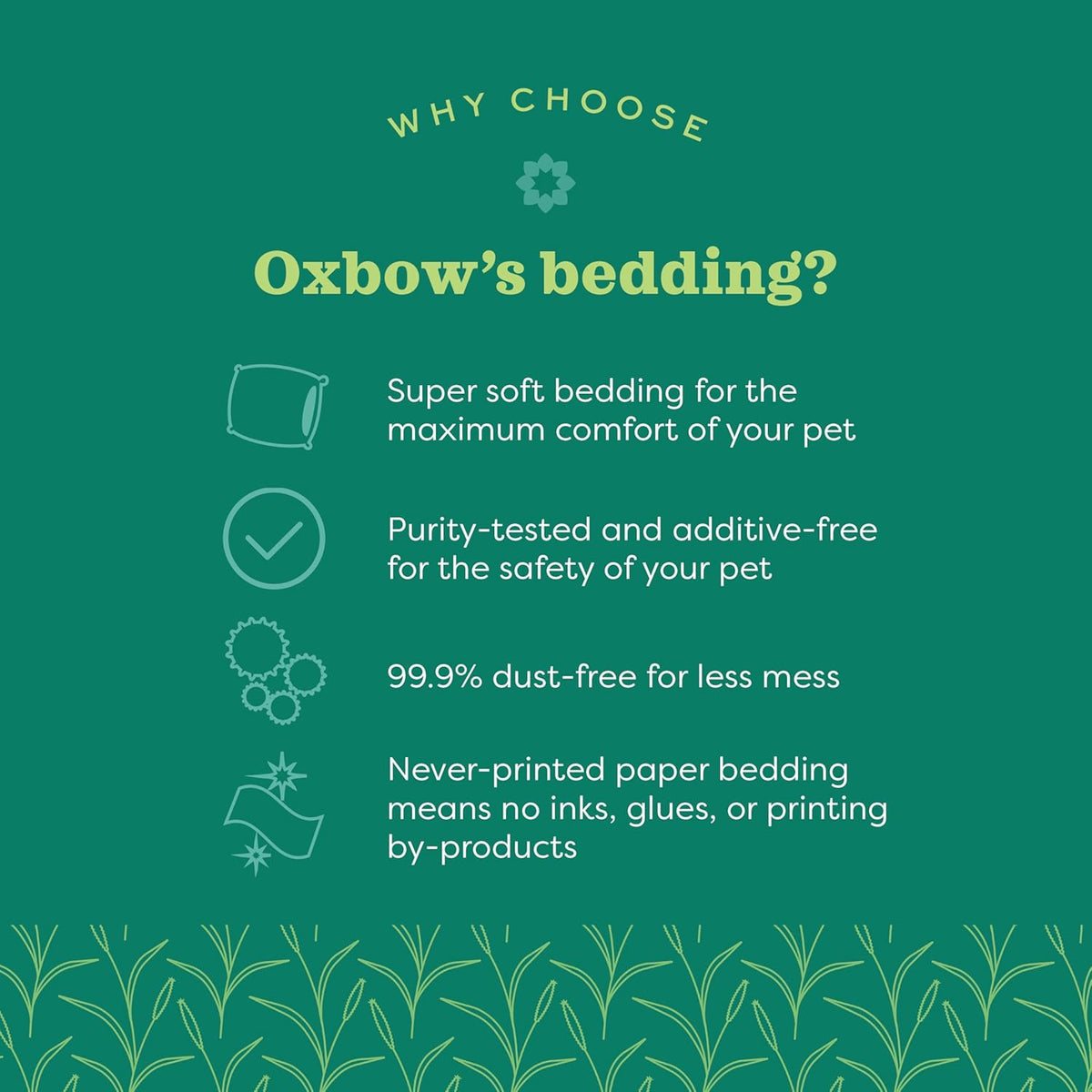 36 liter bag of Oxbow Pure Comfort for small animals