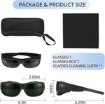 LPSAFP safety goggles packaged for shipping