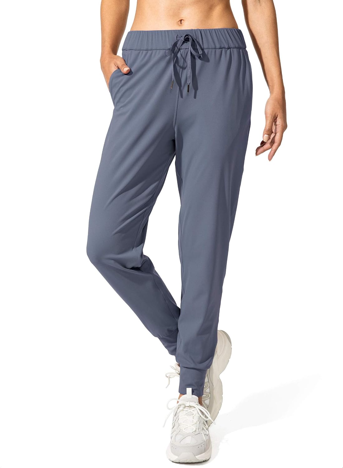 SANTINY Women's Joggers Pants Pockets Drawstring Running Sweatpants for Women Lounge Workout Jogging - Image 10