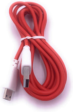 xcivi 6FT Red USB Charging Data Cable for Fuhu Nabi Series Kids Tablets - Image 5
