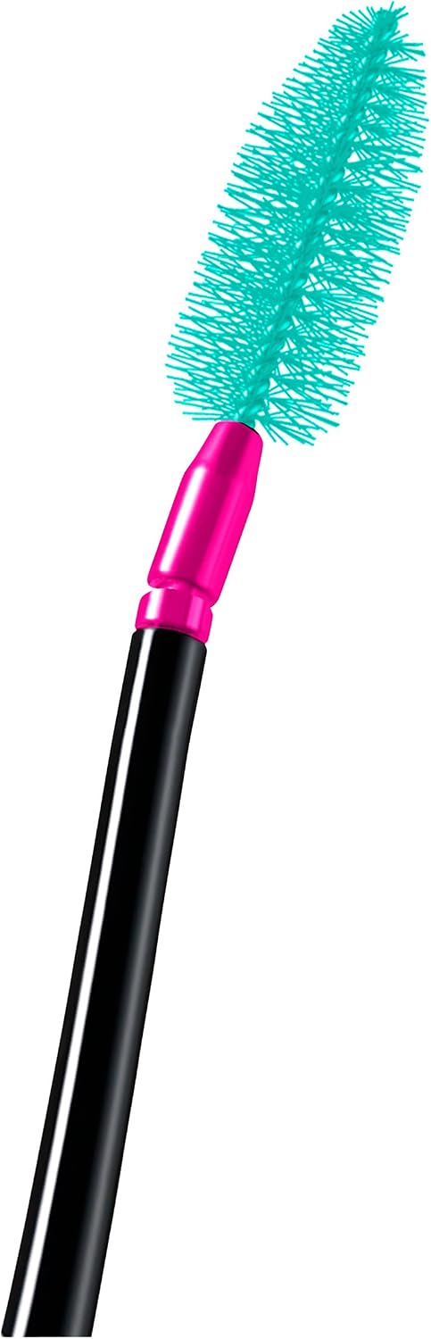 Texture demonstration of Maybelline gel-mousse mascara formula