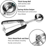 Junadael J mini scoop portioning cookie dough