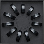 Samsung Galaxy Ring Sizing Kit box and sample rings front view