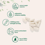 Micro Ingredients reduced glutathione ingredients list panel
