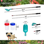 QMARK cat pee stick for veterinary supplies with adjustable metal handle