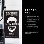 Pacinos specialized beard application brush close up