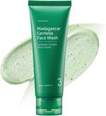 Korean skincare set for acne control featuring botanical ingredients and niacinamide formulation