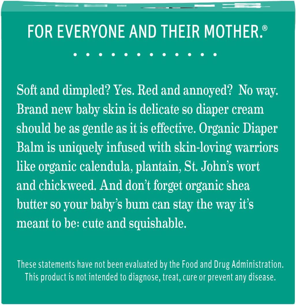 Earth Mama Organic Diaper Balm 2-Ounce | Diaper Cream for Baby | EWG Verified, Petroleum & Artificial Fragrance-Free with Calendula for Sensitive Skin - Image 11