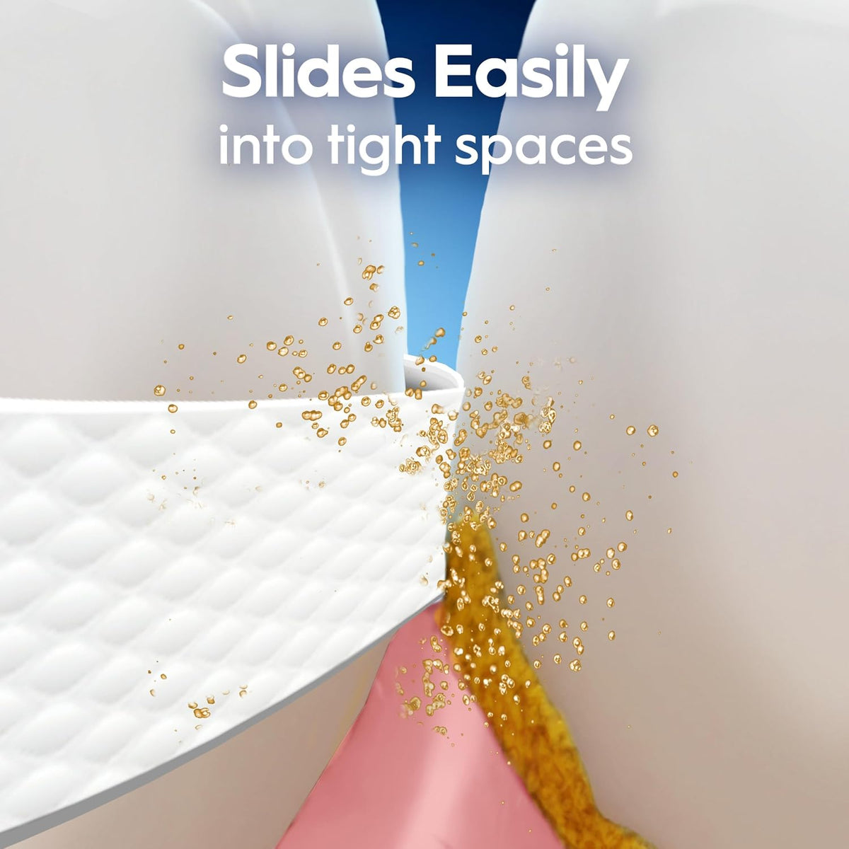Oral-B Glide floss spool close up view
