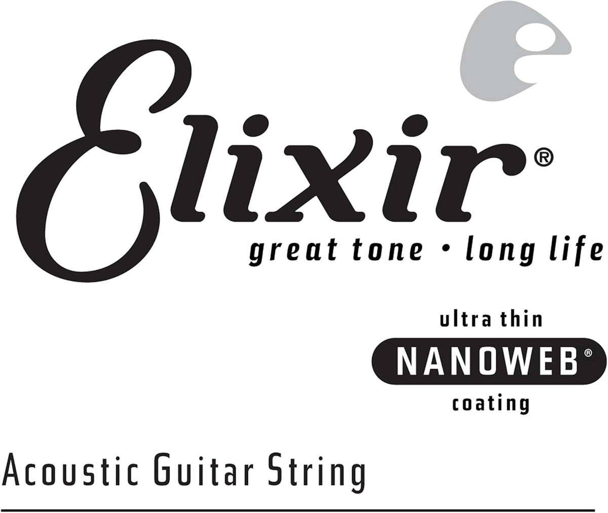 Elixir Strings, Acoustic Guitar Strings, Phosphor Bronze with NANOWEB Technology, Longest-Lasting Rich and Full Tone For Life with Comfortable Feel, 6 String Set, Light/Medium 12-56 - Image 12