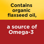 Nature Made 180 count softgels bottle back view