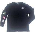 Victoria's Secret Pink Long Sleeve Campus T-Shirt brand tag and label