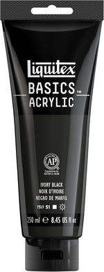 Liquitex Basics acrylic paint 32 fluid ounces jar side profile