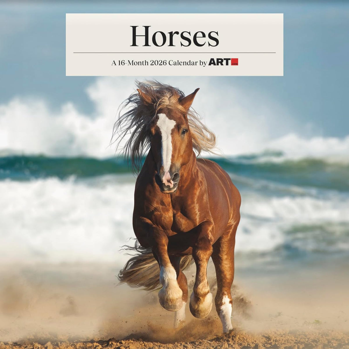 2026 Horses Wall Calendar - Image 1