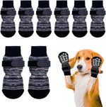 Kupao dog socks packaging and size chart