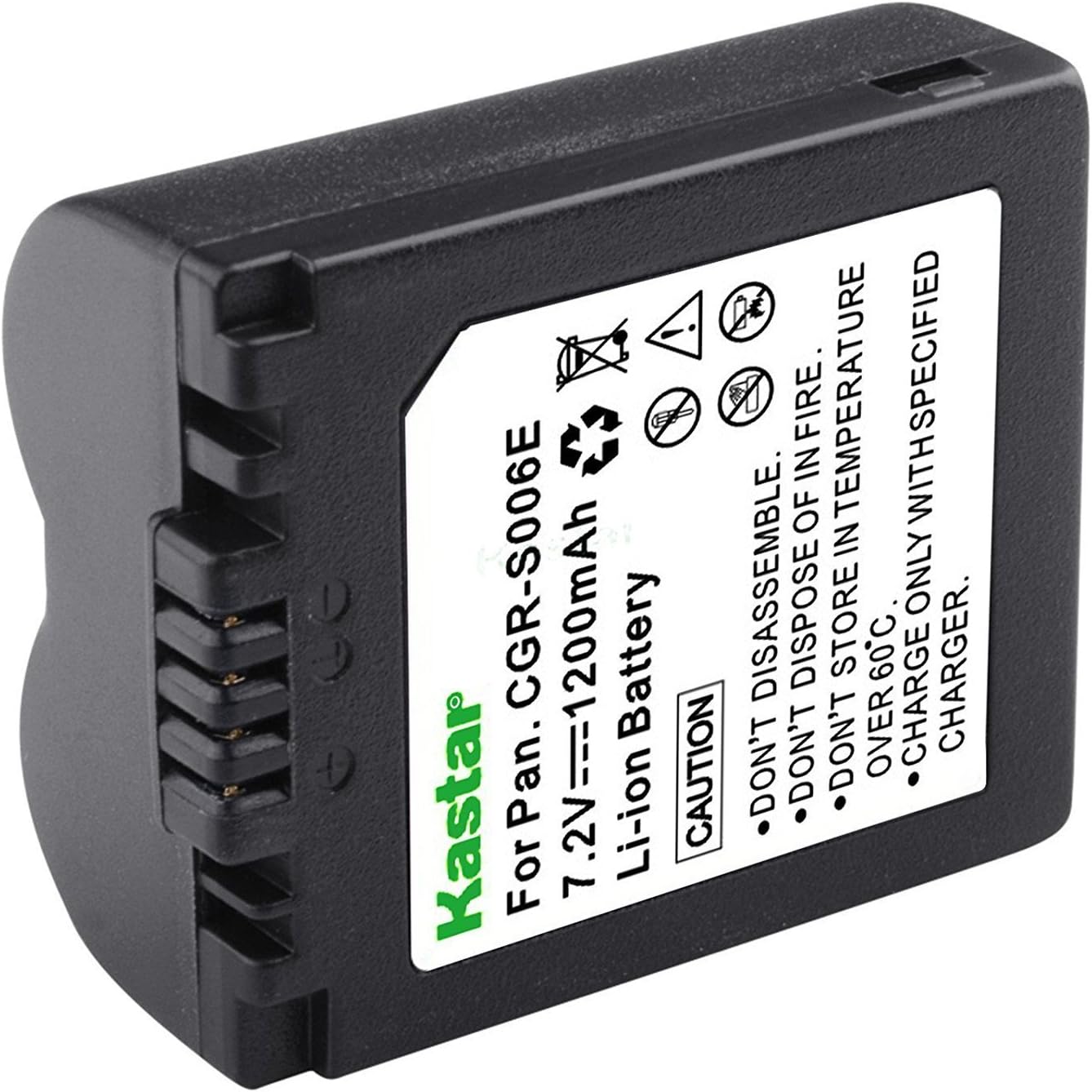 Synergy Digital Camera Battery, Compatible with Lumix DMC-FZ28 Digital Camera, (li-ion, 7.4V, 750 mAh) Ultra High Capacity, Replacement for CGA-S006 Battery - Image 1