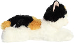 Aurora Esmeralda plush toy lying flat showing full length