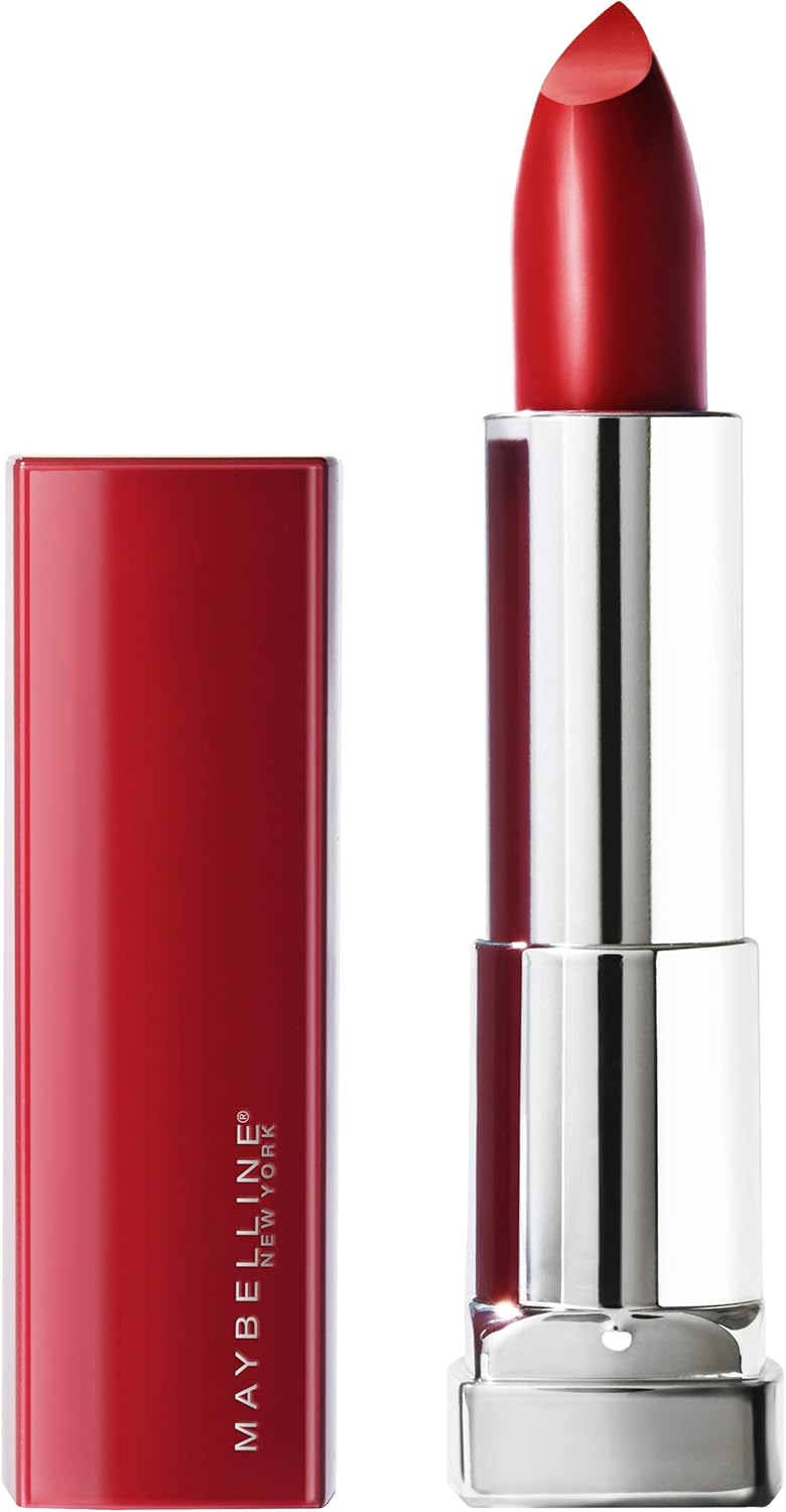 Maybelline Color Sensational Made for All Lipstick, Crisp Lip Color & Hydrating Formula, Ruby For Me, Red, 1 Count - Image 1