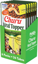 INABA Churu Meal Topper for Dogs, Complete & Balance, Creamy, Lickable Pure Dog Food Topper, 0.5 Ounce Tube, 24 Tubes (4 per Pack), Chicken with Beef Recipe - Image 11
