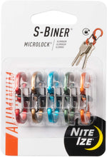 Nite Ize S-Biner MicroLock Stainless Steel - S-Biner with Locking Dual Sided Gates - Keep Keys Secure with Carabiner Key Holder - Black (2 Pack) - Image 9